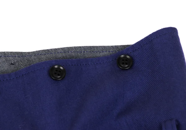 Y's Cotton High-waist Striped Weave Pants K-165676_007