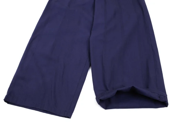 Y's Cotton High-waist Striped Weave Pants K-165676_012