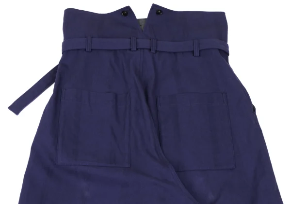 Y's Cotton High-waist Striped Weave Pants K-165676_014