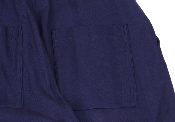 Y's Cotton High-waist Striped Weave Pants K-165676_015