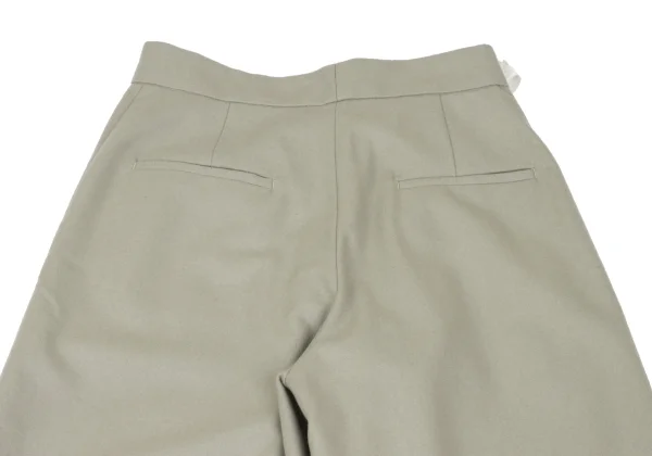 Y's PINK Wool Belted Super Wide Pants K-165677_011