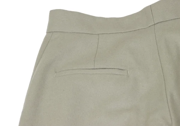 Y's PINK Wool Belted Super Wide Pants K-165677_012