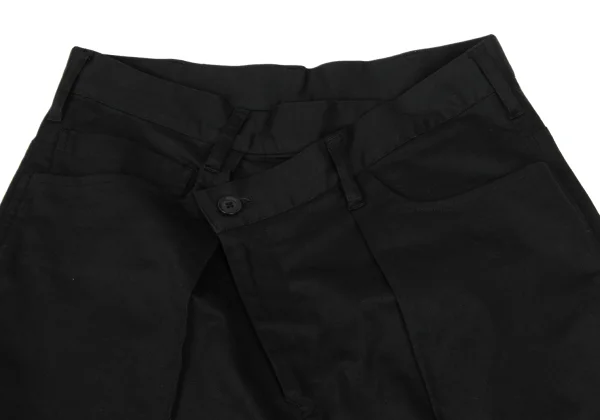 Ground Y Cotton Linen Tuck Wide Pants K-165678_004