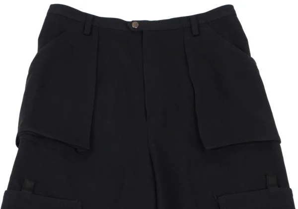 HIROKO KOSHINO TRUNK Poly Rayon Drawstring Cargo Pants K-165680_003