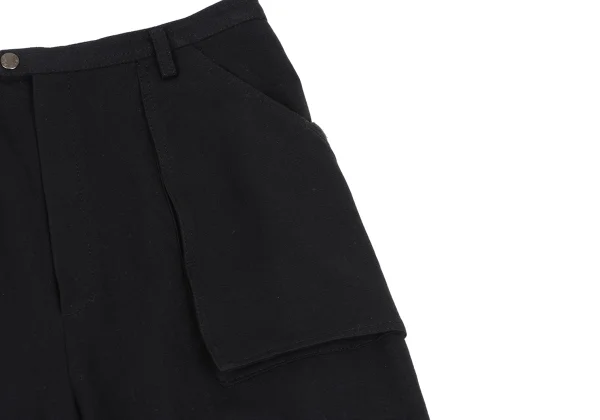 HIROKO KOSHINO TRUNK Poly Rayon Drawstring Cargo Pants K-165680_004