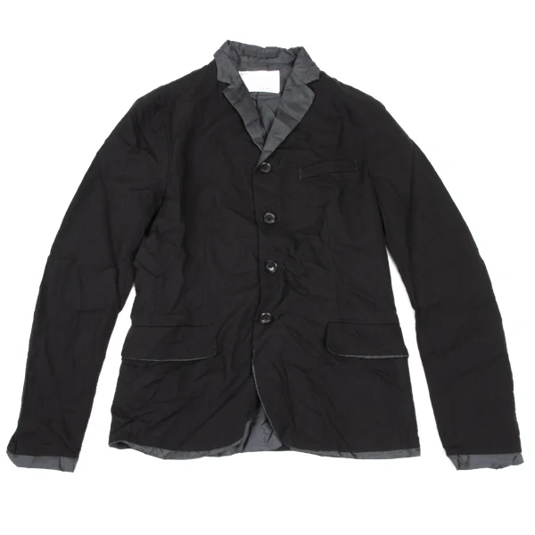 kolor Wool Wrinkled Jacket Brown 1 K-165682_001