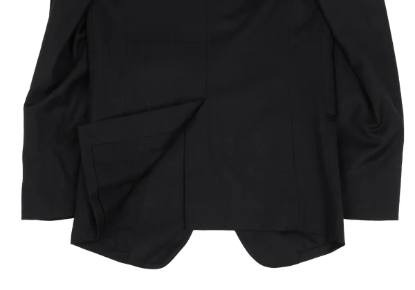 ANN DEMEULEMEESTE Wool Strap Design Jacket K-165685_014