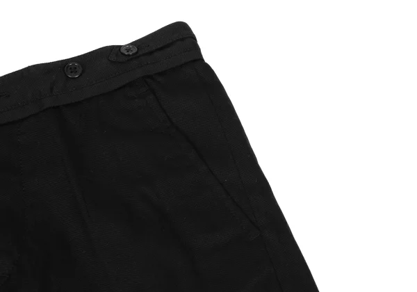 ANN DEMEULEMEESTE Cotton Knee-tuck Stretch Pants K-165688_004