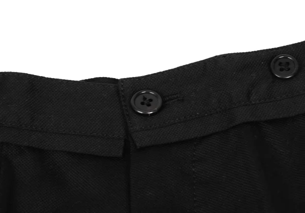 ANN DEMEULEMEESTE Cotton Knee-tuck Stretch Pants K-165688_006