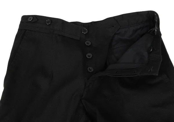 ANN DEMEULEMEESTE Cotton Knee-tuck Stretch Pants K-165688_007