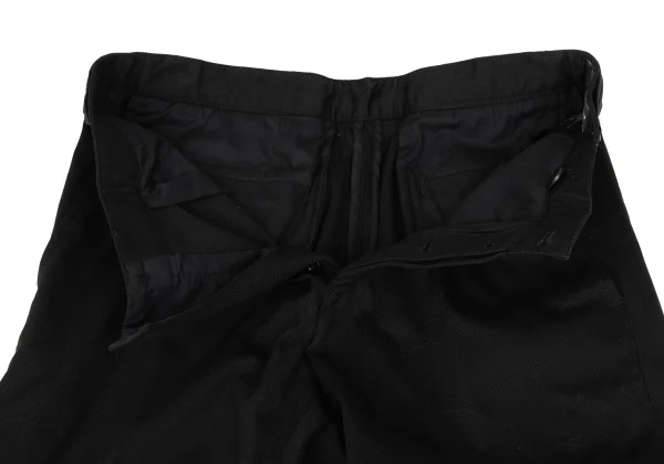 ANN DEMEULEMEESTE Cotton Knee-tuck Stretch Pants K-165688_008