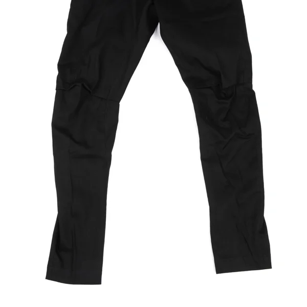 ANN DEMEULEMEESTE Cotton Knee-tuck Stretch Pants K-165688_009