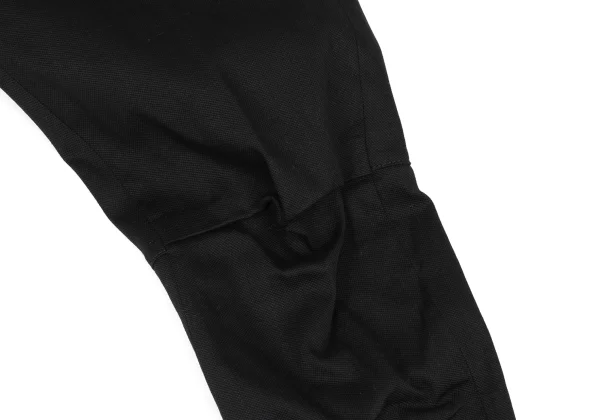 ANN DEMEULEMEESTE Cotton Knee-tuck Stretch Pants K-165688_010