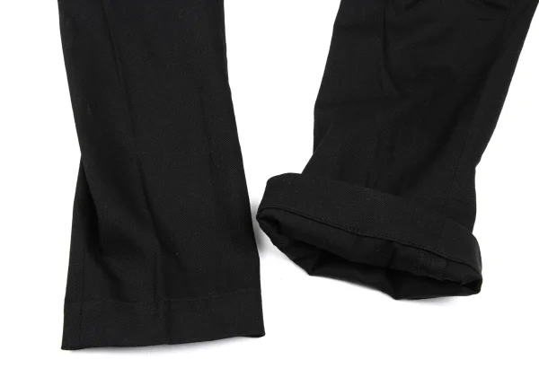 ANN DEMEULEMEESTE Cotton Knee-tuck Stretch Pants K-165688_011