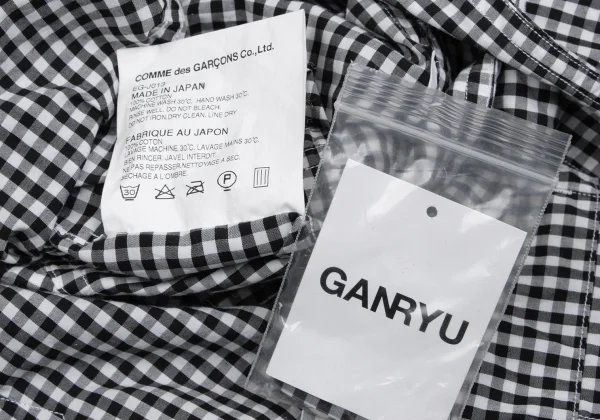 GANRYU Checker Frap Pocket Jacket K-165689_016