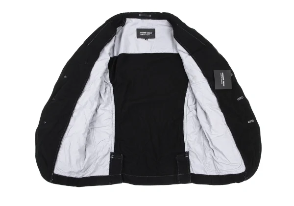 COMME des GARCONS HOMME DEUX Dyed Cashmere Blend Wool Patch Pocket Jacket K-165690_013