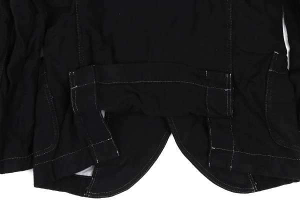 COMME des GARCONS HOMME DEUX Dyed Cashmere Blend Wool Patch Pocket Jacket K-165690_015