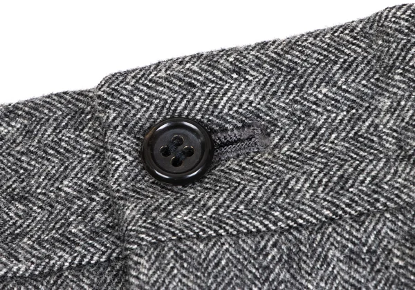 COMME des GARCONS HOMME Wool Herringbone Two Tuck Pants K-165694_005