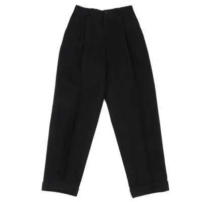 COMME des GARCONS HOMME Wool Two Tuck Double Pants