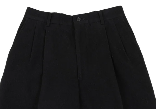 COMME des GARCONS HOMME Wool Two Tuck Double Pants K-165695_002