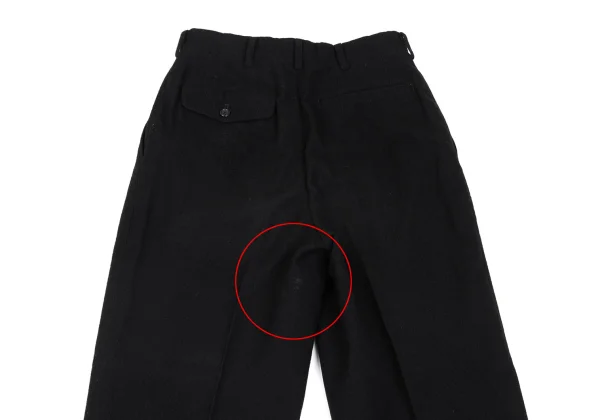 COMME des GARCONS HOMME Wool Two Tuck Double Pants K-165695_011