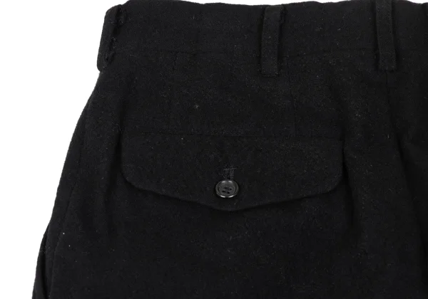 COMME des GARCONS HOMME Wool Two Tuck Double Pants K-165695_013