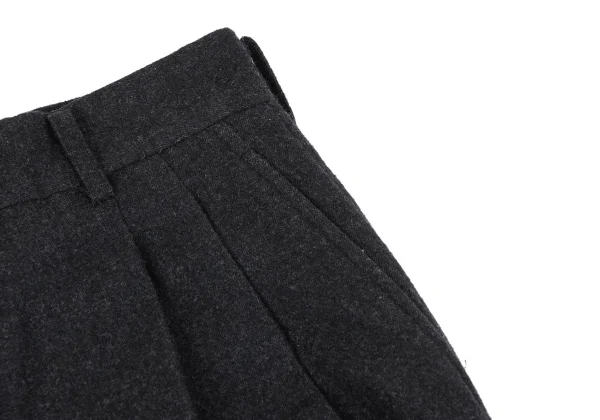 COMME des GARCONS HOMME Wool Two Tuck Double Pants K-165696_003