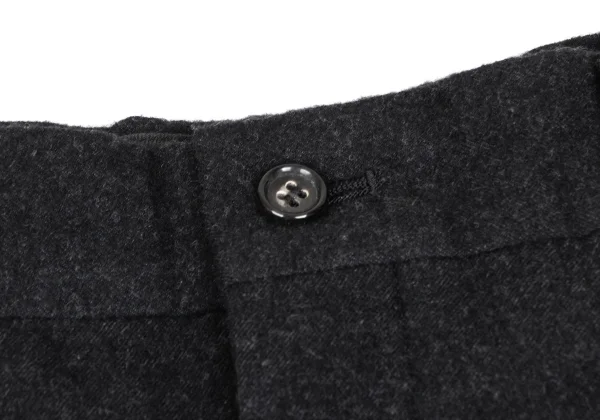 COMME des GARCONS HOMME Wool Two Tuck Double Pants K-165696_005