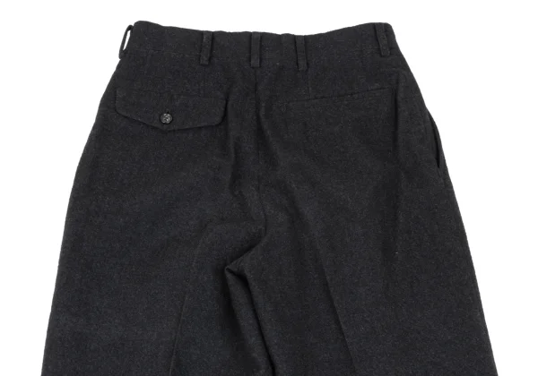 COMME des GARCONS HOMME Wool Two Tuck Double Pants K-165696_011