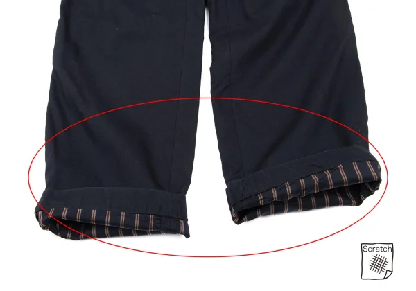 COMME des GARCONS HOMME Cotton Lined Striped Pants K-165697_007