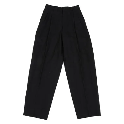 COMME des GARCONS HOMME Wool Shadow Plaid Pants