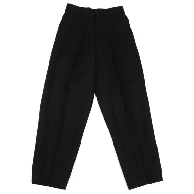 COMME des GARCONS HOMME Wool Shadow Herringbone Pants