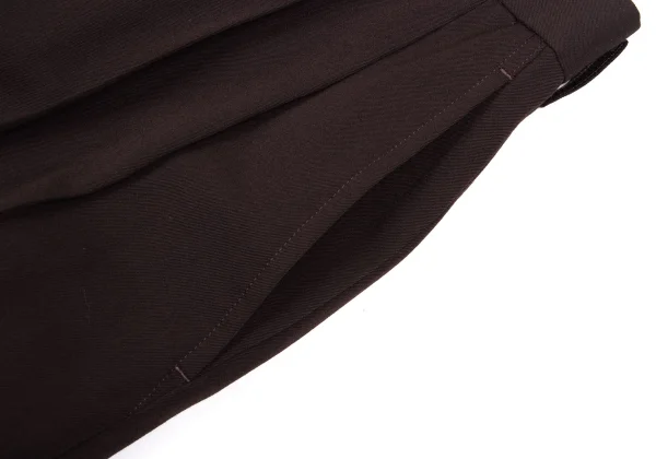 COMME des GARCONS HOMME Wool Gaba Two Tuck Pants K-165700_003