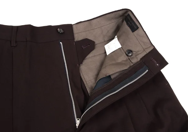 COMME des GARCONS HOMME Wool Gaba Two Tuck Pants K-165700_005