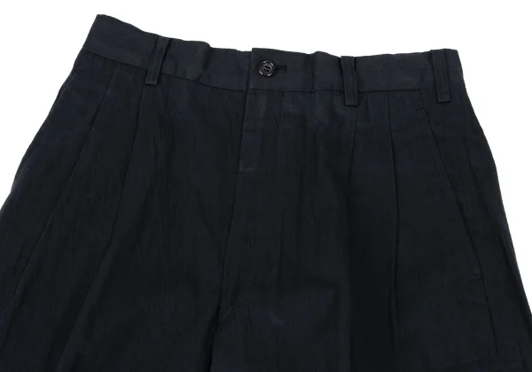 COMME des GARCONS HOMME Cotton Shadow Herringbone Two Tuck Pants K-165701_002