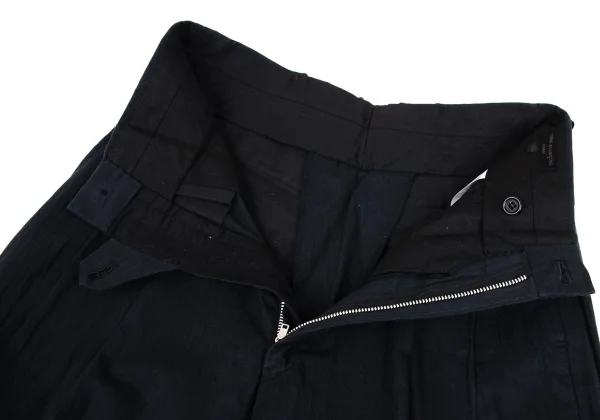 COMME des GARCONS HOMME Cotton Shadow Herringbone Two Tuck Pants K-165701_006