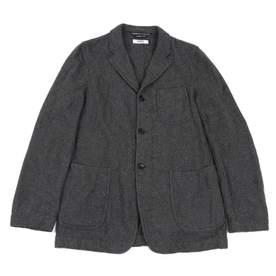 COMME des GARCONS HOMME PLUS × District Wool Blend Patch Pocket Jacket