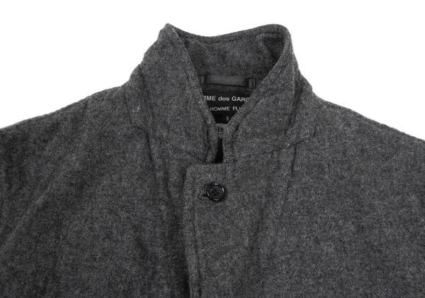 COMME des GARCONS HOMME PLUS × District Wool Blend Patch Pocket Jacket K-165703_005