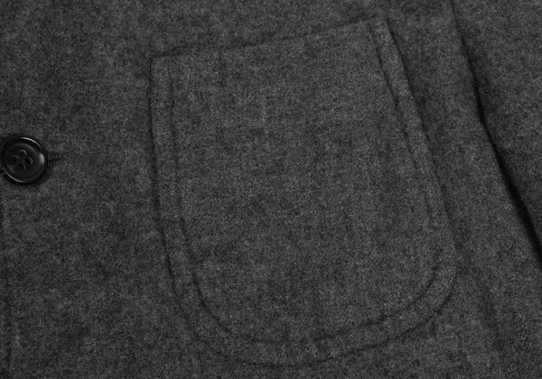 COMME des GARCONS HOMME PLUS × District Wool Blend Patch Pocket Jacket K-165703_006