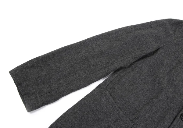 COMME des GARCONS HOMME PLUS × District Wool Blend Patch Pocket Jacket K-165703_007