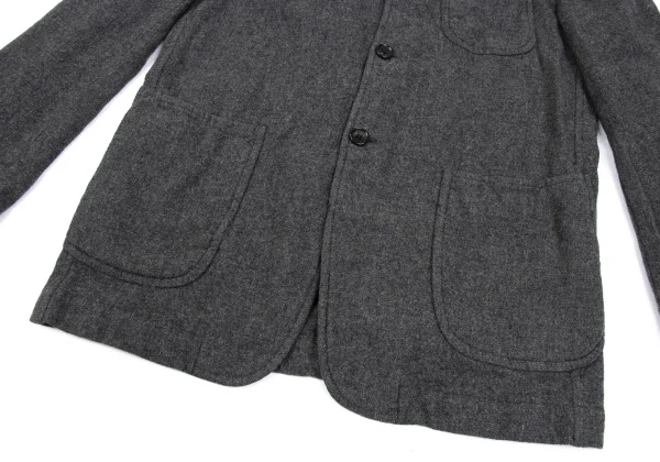 COMME des GARCONS HOMME PLUS × District Wool Blend Patch Pocket Jacket K-165703_009