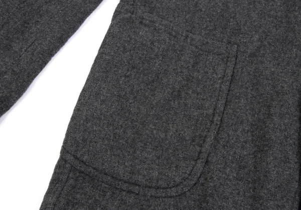 COMME des GARCONS HOMME PLUS × District Wool Blend Patch Pocket Jacket K-165703_011