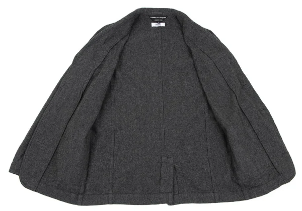 COMME des GARCONS HOMME PLUS × District Wool Blend Patch Pocket Jacket K-165703_012