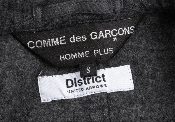 COMME des GARCONS HOMME PLUS × District Wool Blend Patch Pocket Jacket K-165703_018