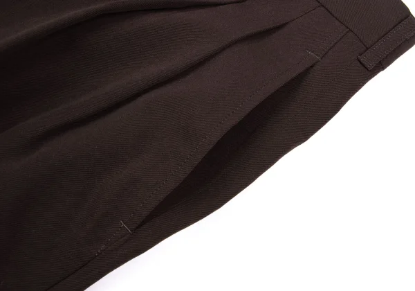 COMME des GARCONS HOMME PLUS Wool Gaba Two Tuck Pants K-165708_003