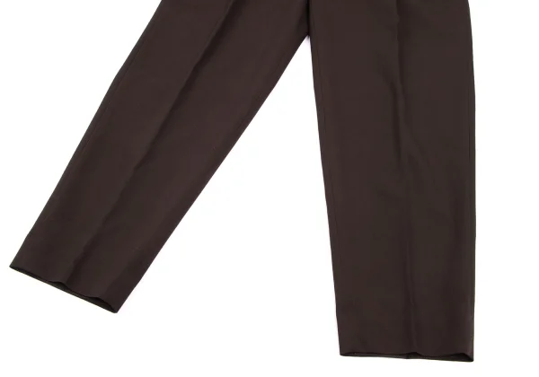 COMME des GARCONS HOMME PLUS Wool Gaba Two Tuck Pants K-165708_007