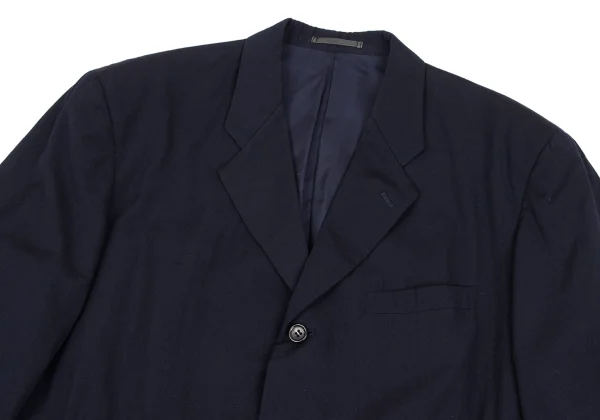 COMME des GARCONS HOMME PLUS Wool Gaba Gather Jacket K-165714_002