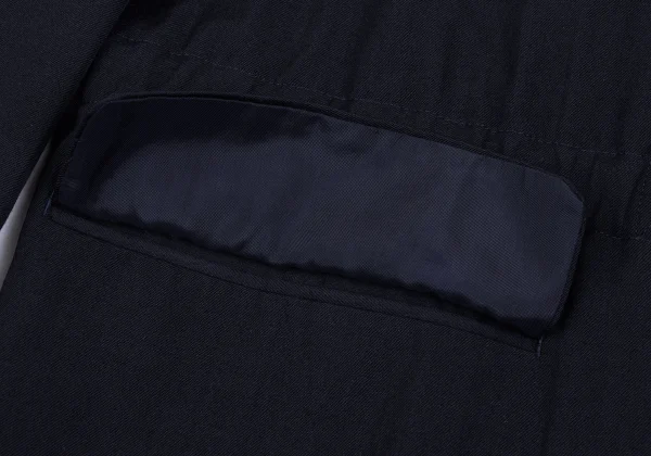 COMME des GARCONS HOMME PLUS Wool Gaba Gather Jacket K-165714_011