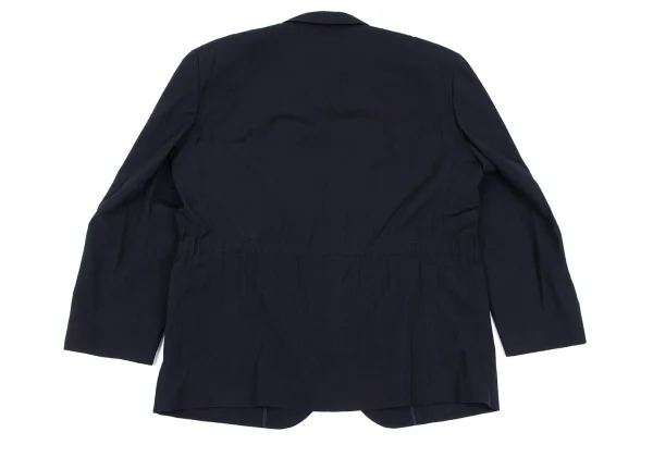 COMME des GARCONS HOMME PLUS Wool Gaba Gather Jacket K-165714_014