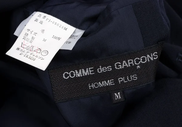 COMME des GARCONS HOMME PLUS Wool Gaba Gather Jacket K-165714_018